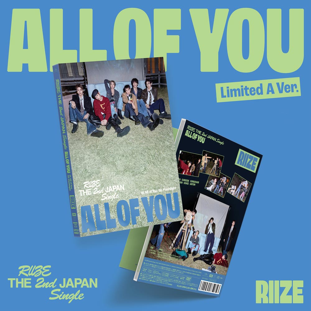 The 2nd Japan Single 『All of You』【初回限定盤A(CD+DVD