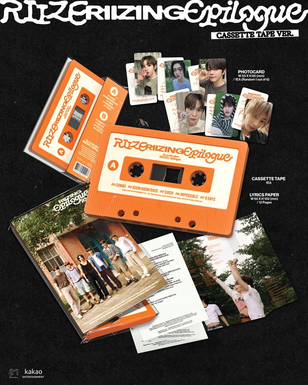 The 1st Mini Album 「RIIZING:Epilogue」【CASSETTE TAPE Ver.】